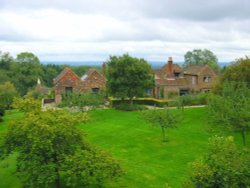 Sir Winston Churchills Art Studio,in the grounds of Chartwell, Kent Wallpaper