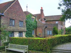 Sir Winston Churchills Art Studio, in the grounds of Chartwell, Kent Wallpaper