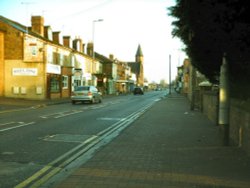 queens road, Beeston, Nottinghamshire Wallpaper