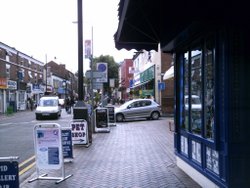 High road. Beeston, Nottinghamshire Wallpaper