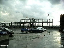 Top of Beeston multi storey car park Beeston, Notts Wallpaper