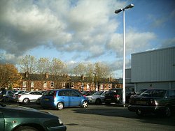 tradex car park in Beeston, Nottinghamshire Wallpaper