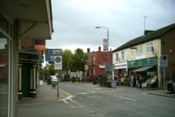 high road, Beeston, Nottinghamshire Wallpaper