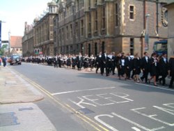 Graduation Parade, Cambridge Wallpaper