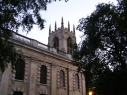 Parish church in Gainsborough, Lincolnshire Wallpaper