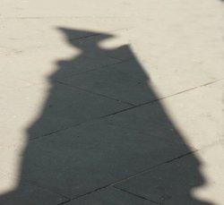 An alternative view of General James Wolfe's statue in Greenwich Park. Wallpaper