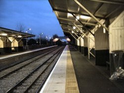 Beeston railway station, Beeston, Notts. Wallpaper