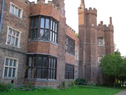 Old Hall in Gainsborough in Lincolnshire Wallpaper