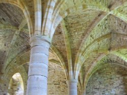 Interior of Battle Abbey, Battle, East Sussex Wallpaper