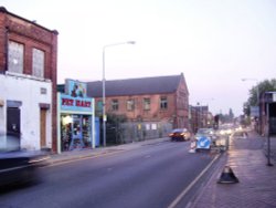 station road, Beeston, Nottinghamshire. Wallpaper