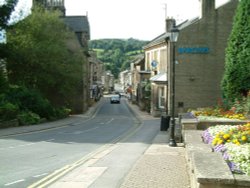 High Street, Pateley Bridge. Wallpaper