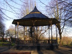 Band Stand, Castle Park, Colchester. Wallpaper