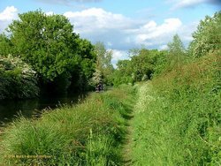 Kennet & Avon Canal near Hungerford (Berkshire) Wallpaper