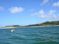Approaching Rock, Cornwall, from the Padstow Ferry