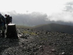 Summit of Skiddaw, Lake district Wallpaper