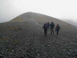 Summit of Skiddaw, Lake district Wallpaper