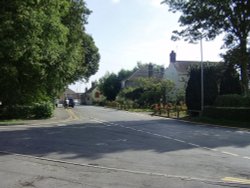 Ingoldmells village, Lincolnshire. Wallpaper