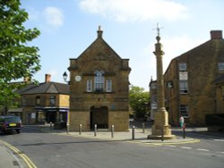 Market cross, Martock, Somerset. Erected in 1741