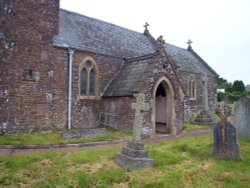 Butterleigh Church. Devon Wallpaper