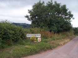 Butterleigh, Devon. Entering From Cullompton Wallpaper