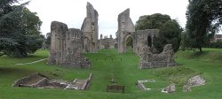 Glastonbury Abbey, Glastonbury,  Somerset Wallpaper