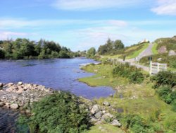 Poolewe River Estuary, Wester Ross, Scotland Wallpaper