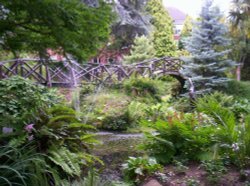 Poole, Dorset, Compton Acres Gardens Wallpaper