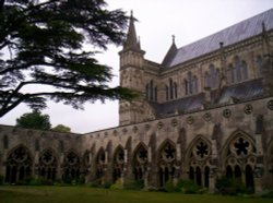 Salisbury Cathedral, Salisbury, Wiltshire Wallpaper