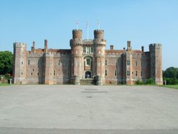 Herstmonceux Castle, East Sussex Wallpaper