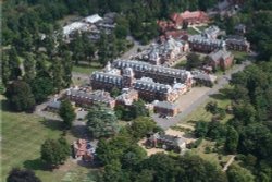 Wellington College from the air, Aerial Photographs. Crowthorne, Berkshire Wallpaper