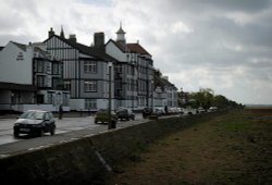 Ship Hotel and Mostyn House School, Parkgate Quay, Cheshire Wallpaper