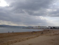 Exmouth beach, Devon Wallpaper