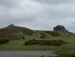 Hay tor, Dartmoor National Park, Devon Wallpaper