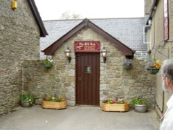 The Old Inn pub, Widecombe in the Moor, Devon. Wallpaper