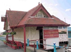 Smallest Pub in Britain, on the Promenade at Southport Wallpaper