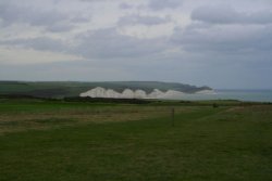 The Seven sisters from Seaford Head Wallpaper