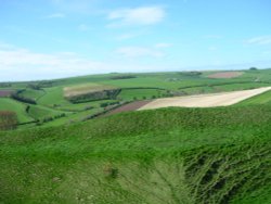 Maiden Castle, Dorset Wallpaper