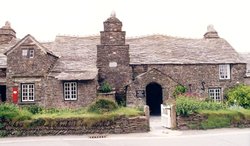 Tintagel Post Office, Tintagel, Cornwall. Wallpaper