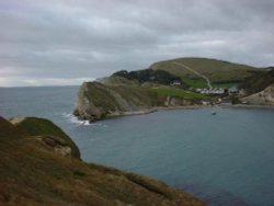 Lulworth Cove Wallpaper