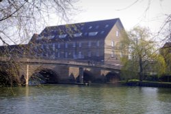 The Old Mill, Huntingdon, Cambridgeshire. Wallpaper