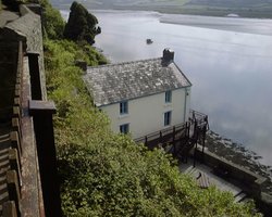 Dylan Thomas's House, Laugharne, Carmarthenshire, Wales Wallpaper