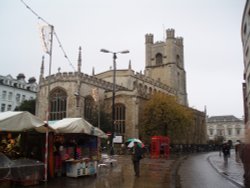 Great St. Mary's Church in Cambridge Wallpaper