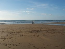 Crooklets Beach in Bude, Cornwall Wallpaper