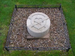 Burial site of Robert the Bruce's heart at Melrose Abbey - Melrose, Scotland Wallpaper