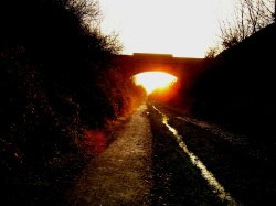 The old woodhead line, Hadfield, nr. Glossop, Derbyshire. Wallpaper