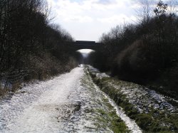 The old Woodhead line, Hadfield, nr. Glossop, Derbyshire. Wallpaper