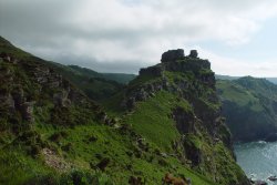 Valley of rocks near Lynton, Devon