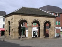 The Buttercross, Pontefract, West Yorkshire. Wallpaper