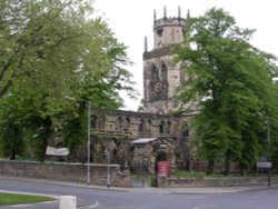 All Saints Church, Pontefract, West Yorkshire. Wallpaper