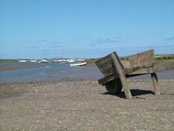 Brancaster Staithe, Brancaster, North Norfolk. Wallpaper